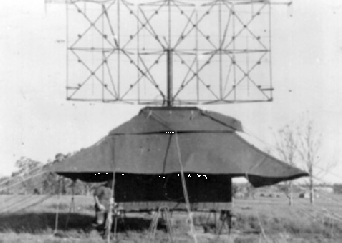 LW/AW Radar set up on exercise near Ballarat circa (1949)